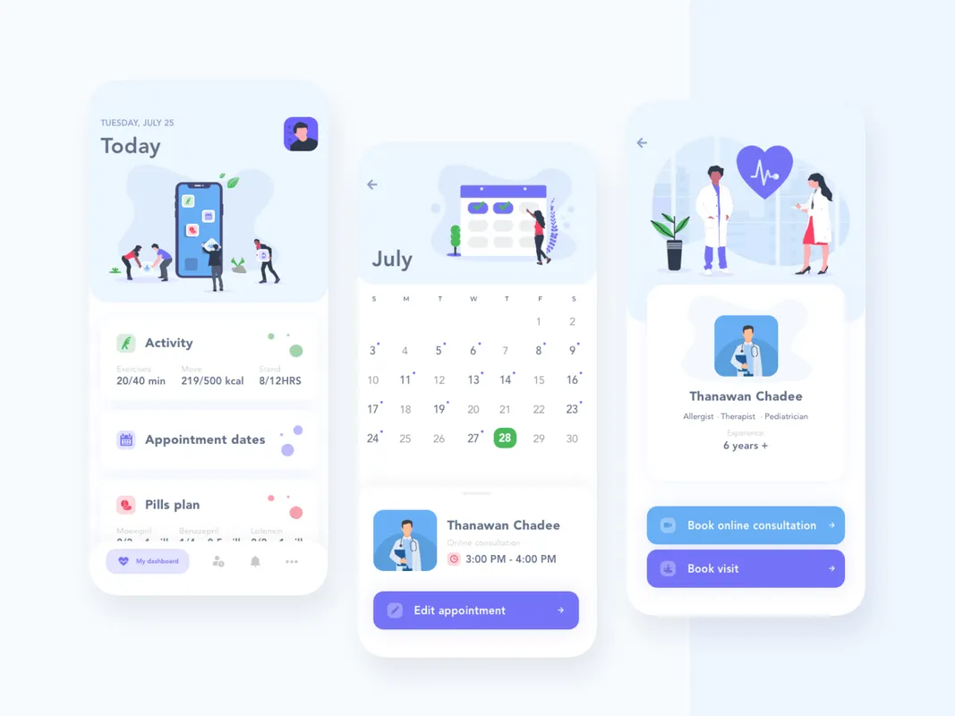 How to make a calendar app