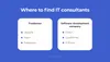 Where to find IT consultants