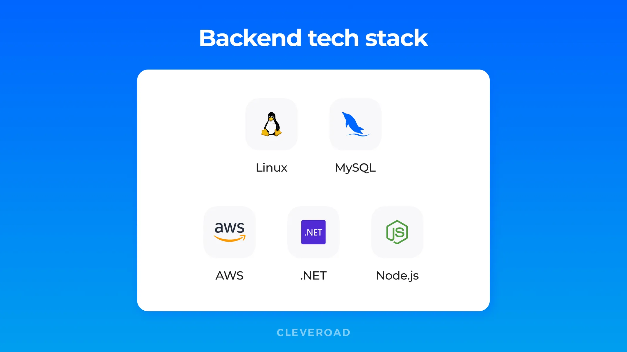 web development stack