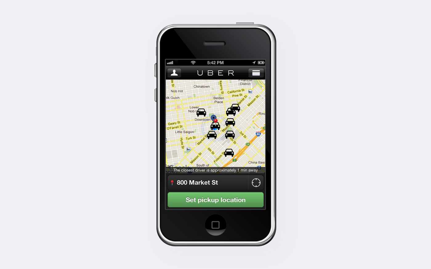 First version of Uber