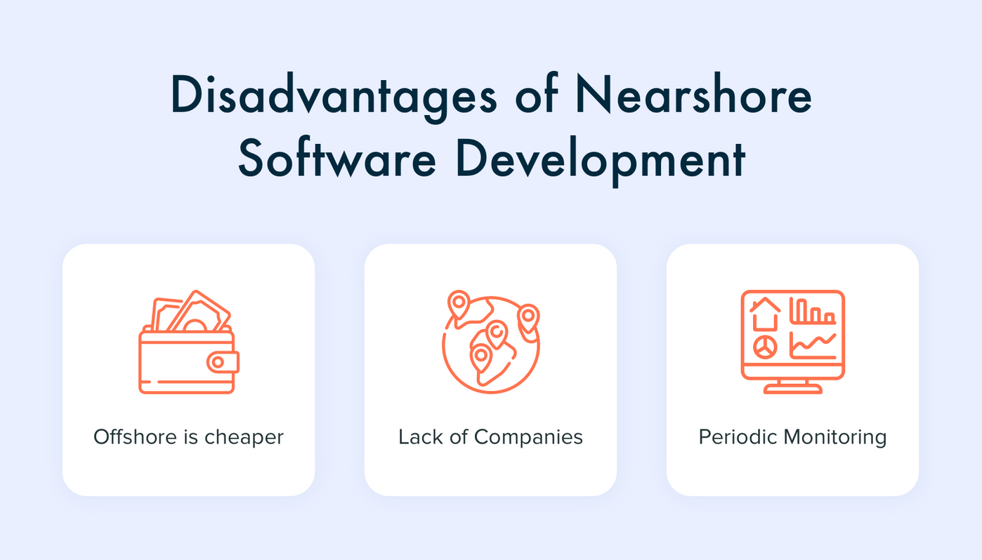 Cons of Nearshore Software Outsourcing