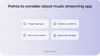 How to make a music streaming service: Points to consider