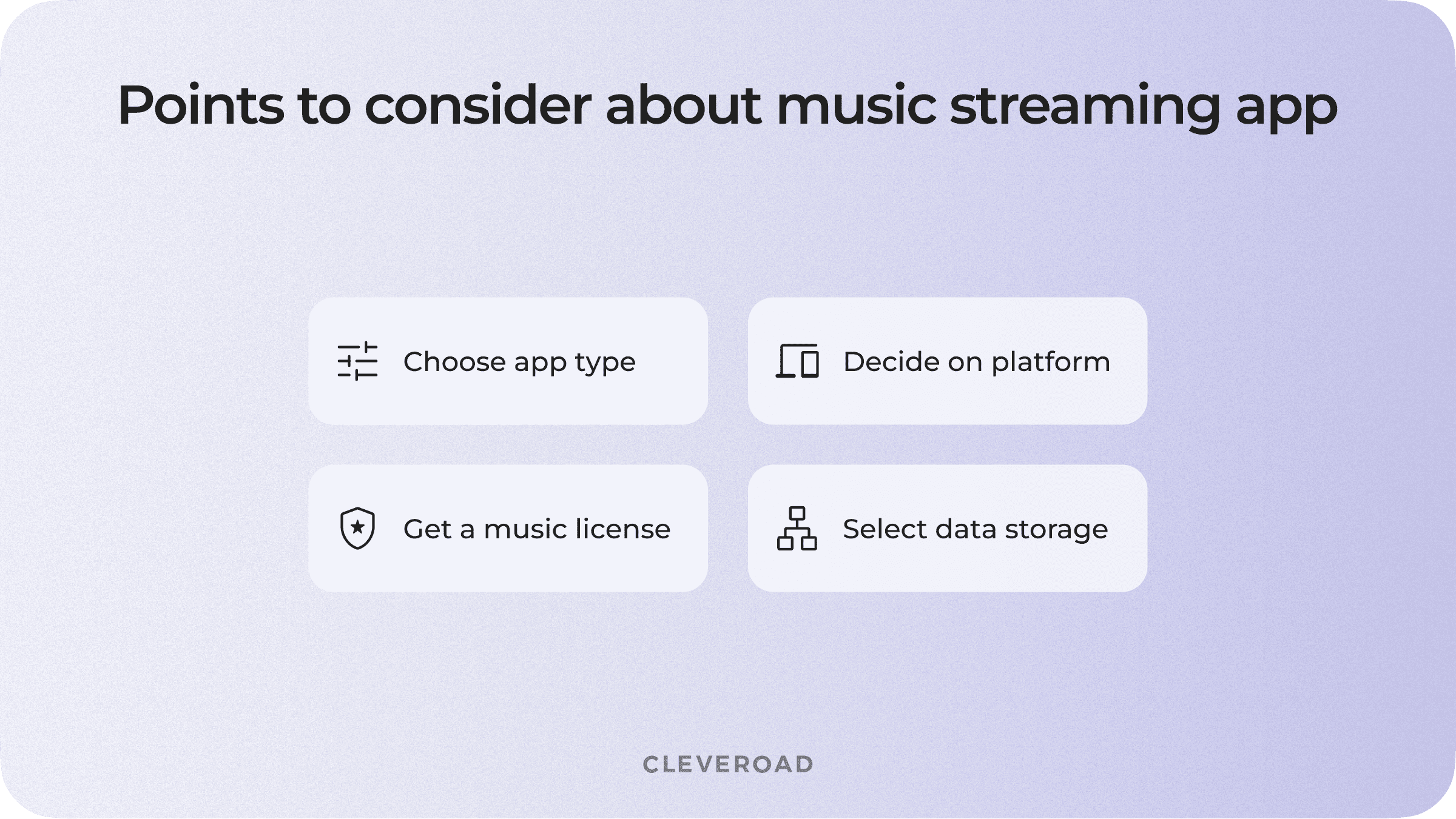 How to make a music streaming service: Points to consider