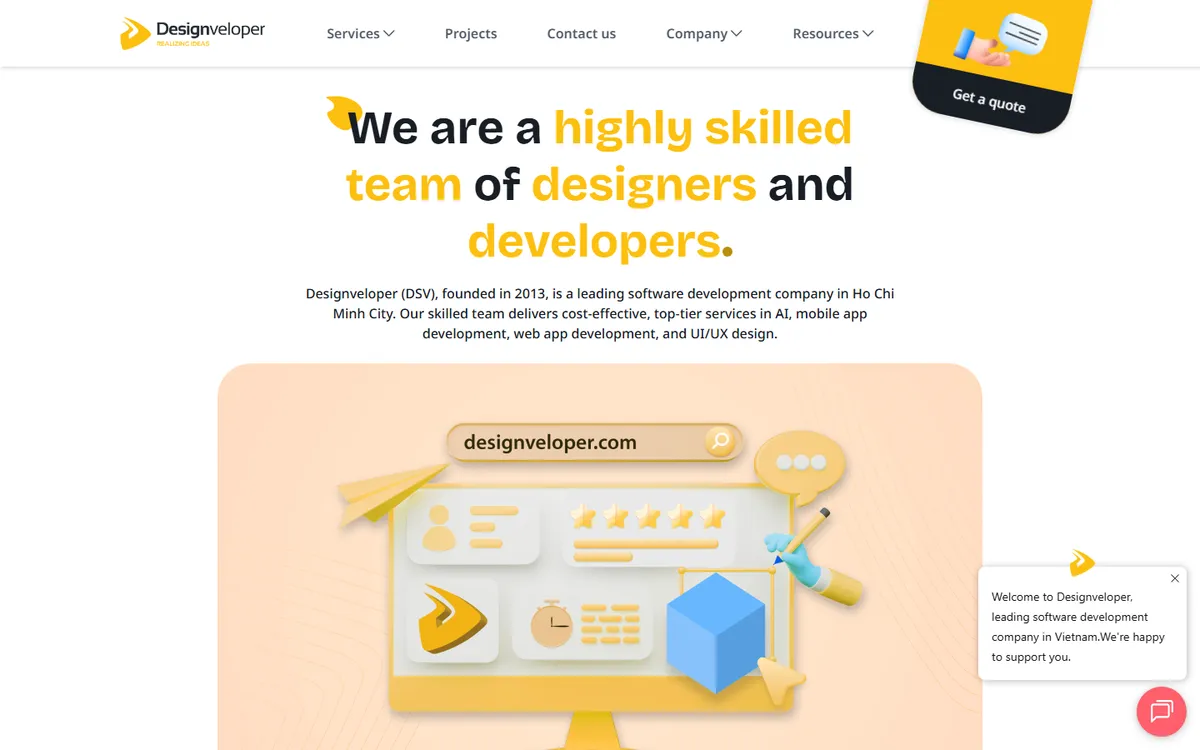 Designveloper nearshore software development company