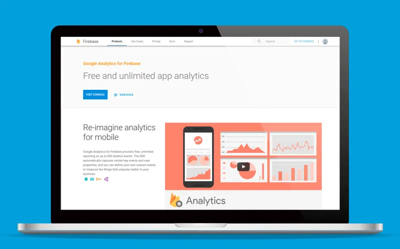 Firebase mobile analytics