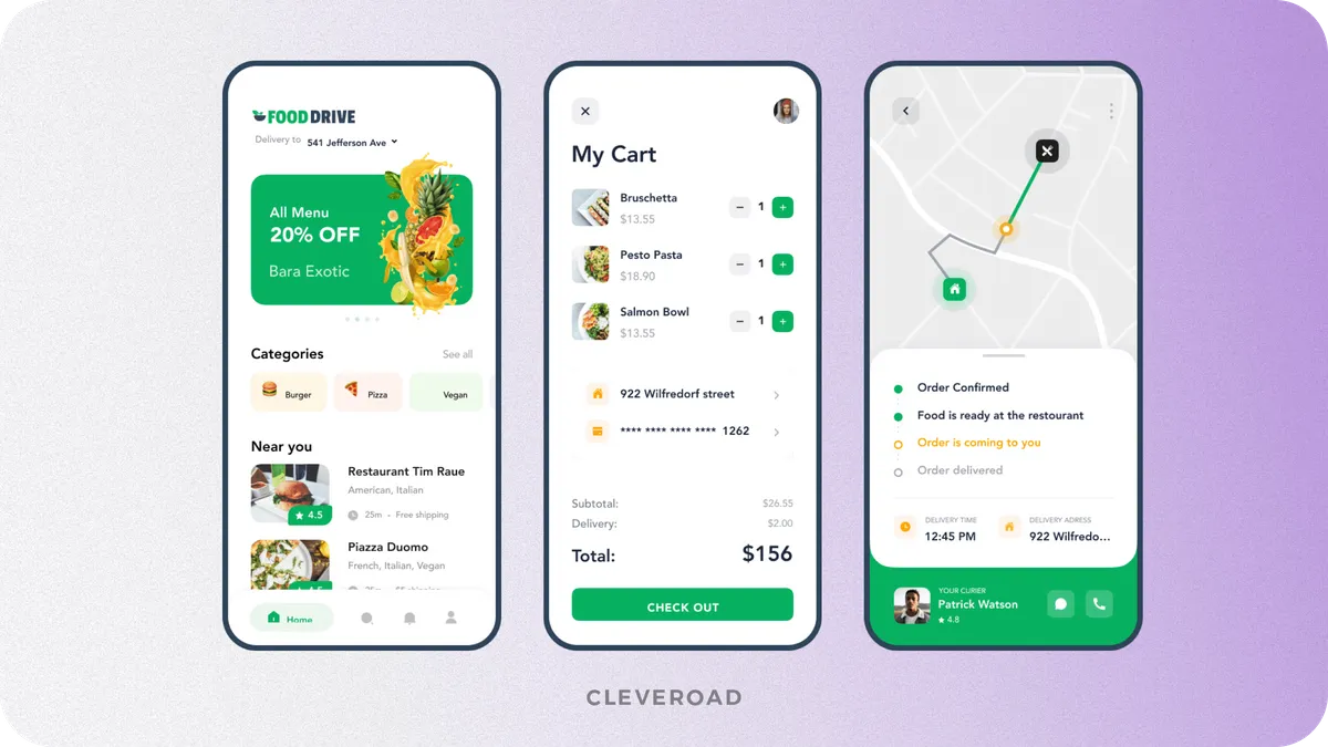 Food ordering app