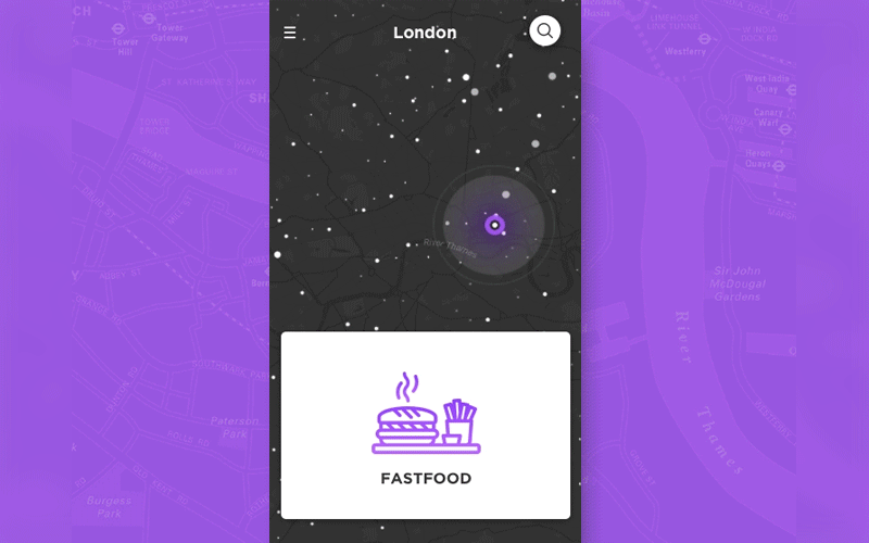 Geolocation concept by Cleveroad