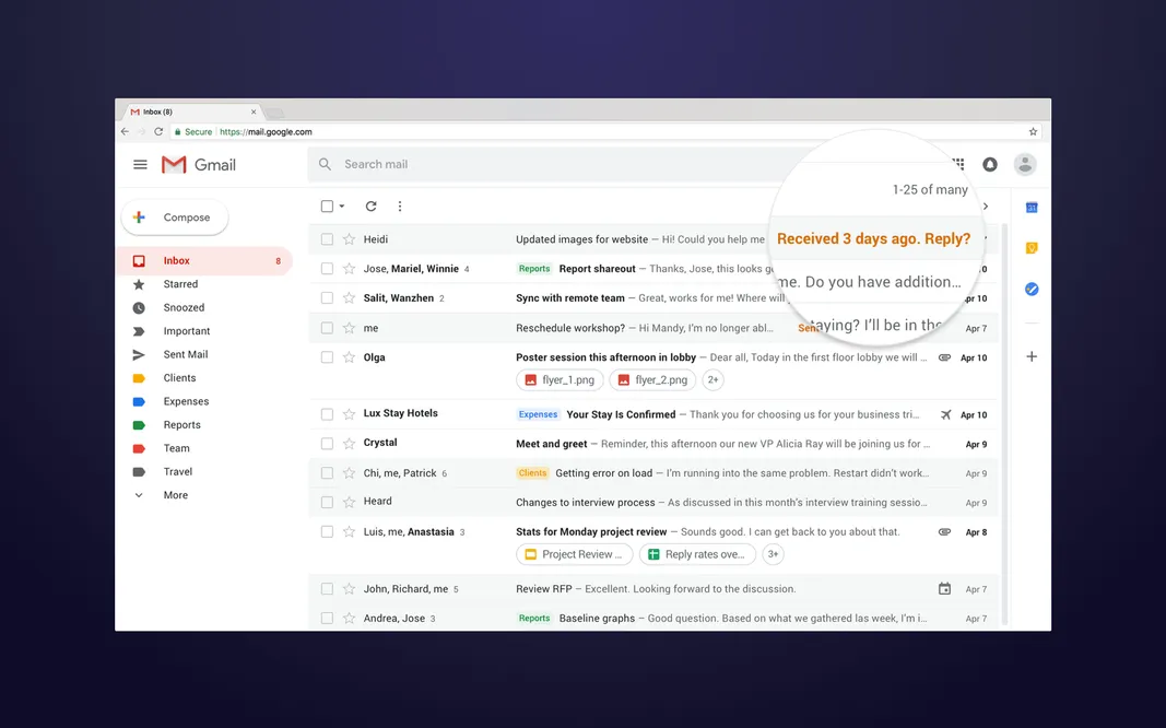 gmail 2018