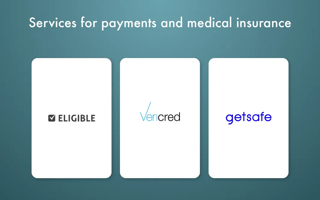 healthcare apis payments and insurance