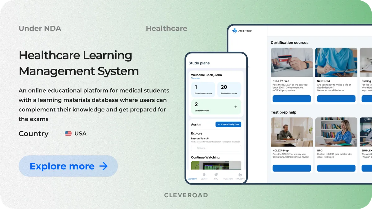 Healthcare Learning Management System