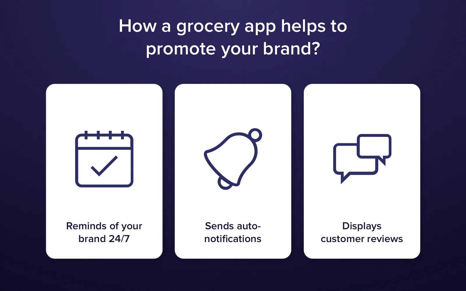 How a grocery shopping app helps to promote your brand