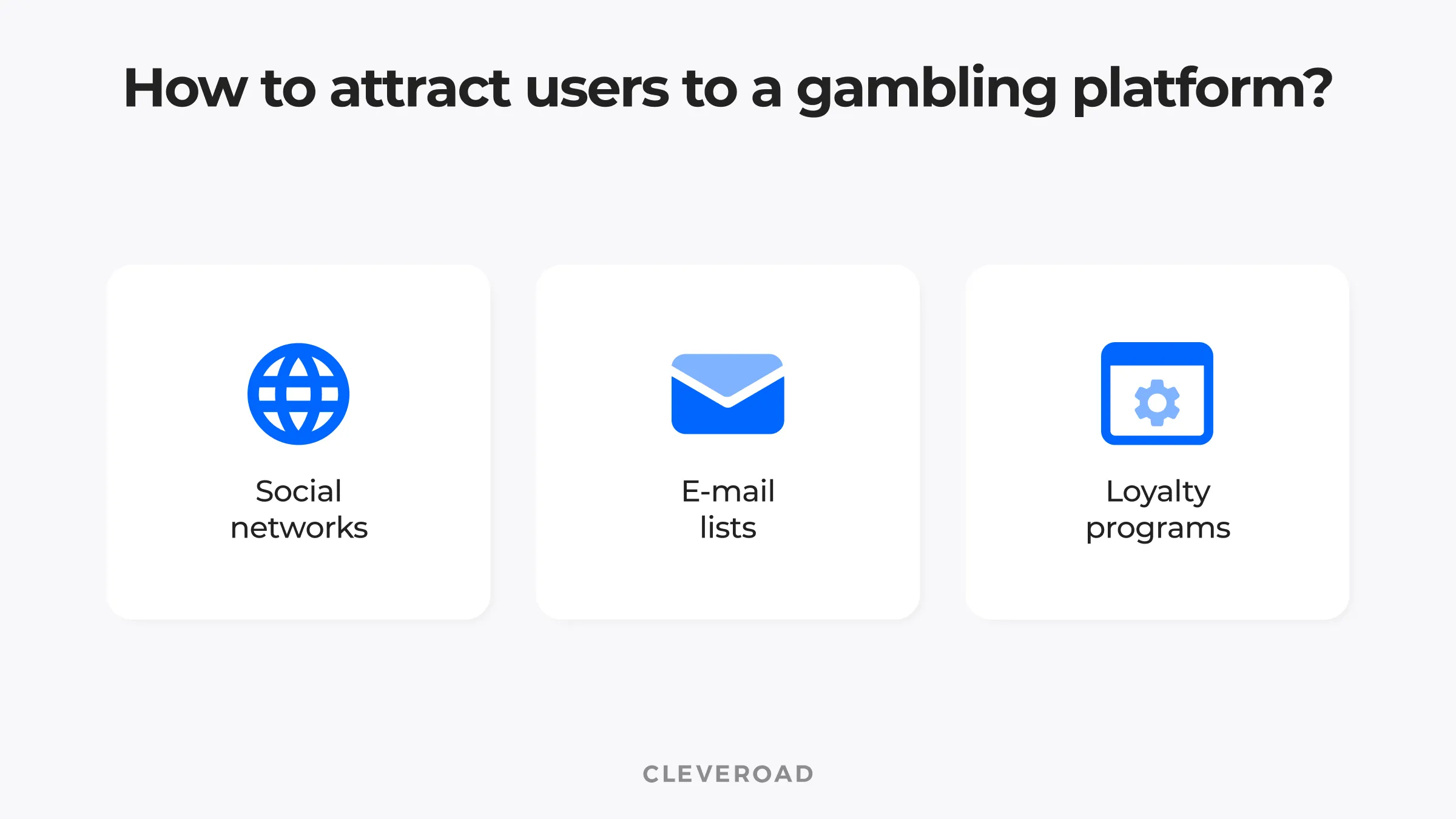 How to attract users to an online casino