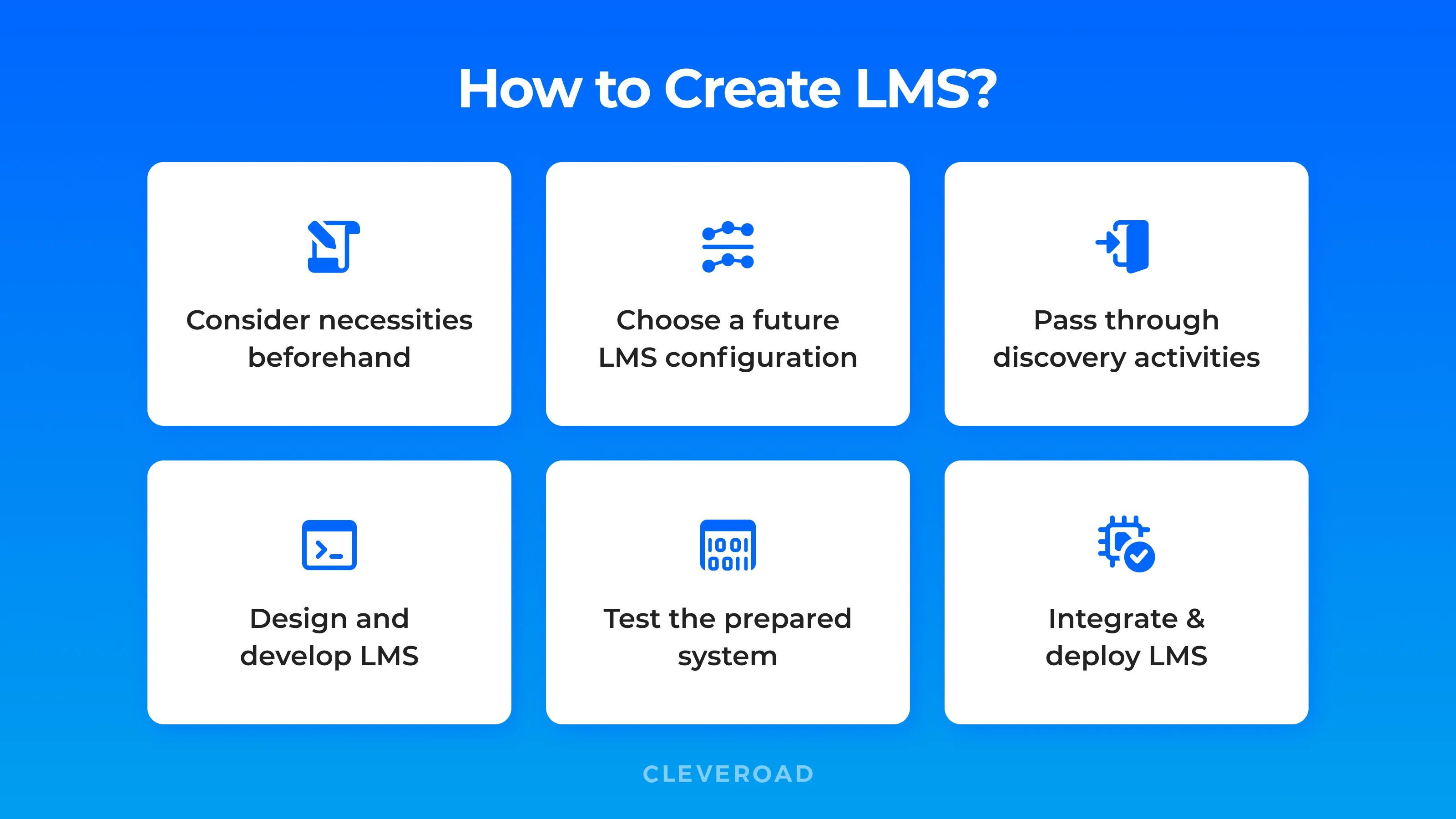 How to build LMS?