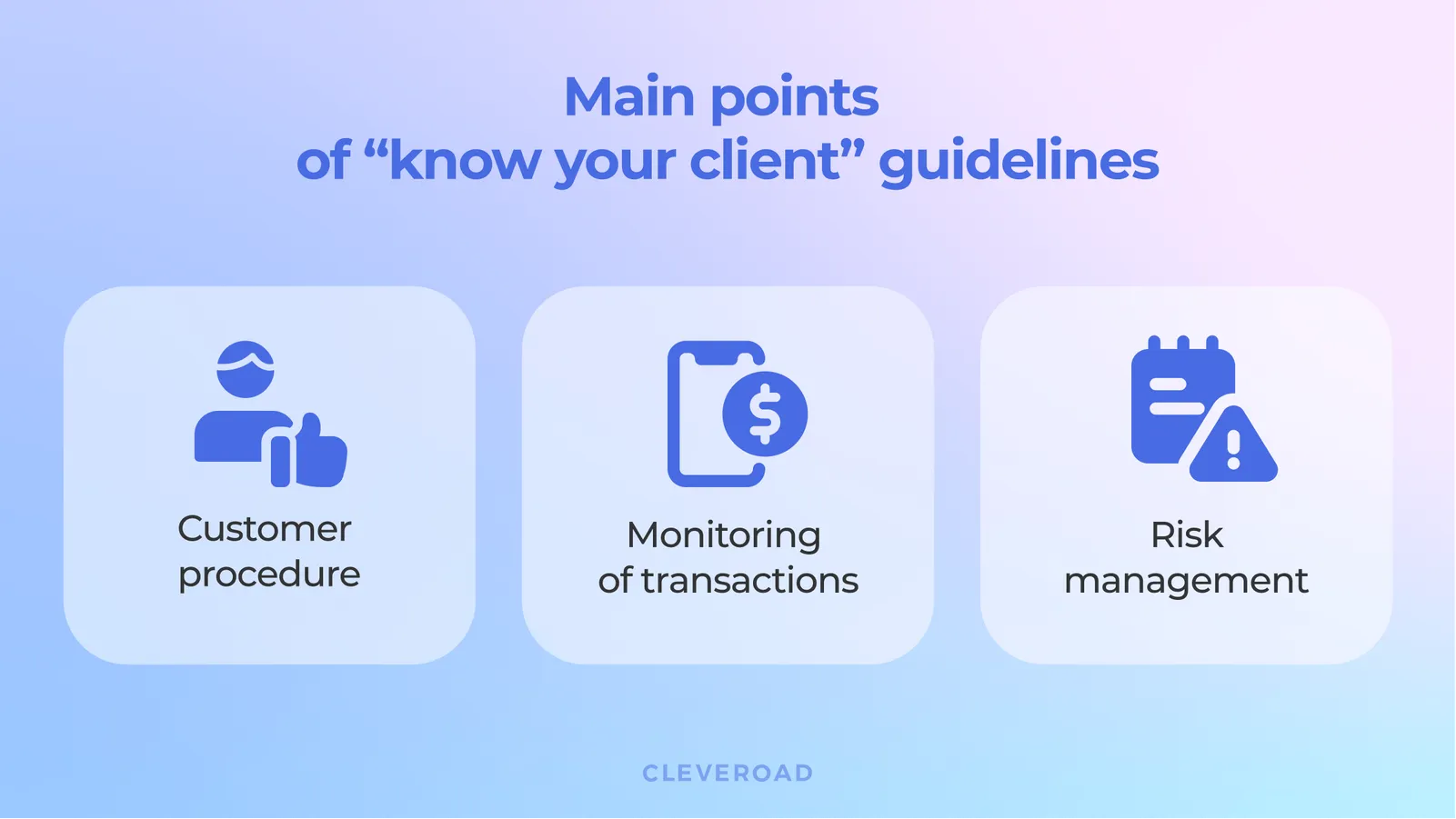 How to comply with know your client?