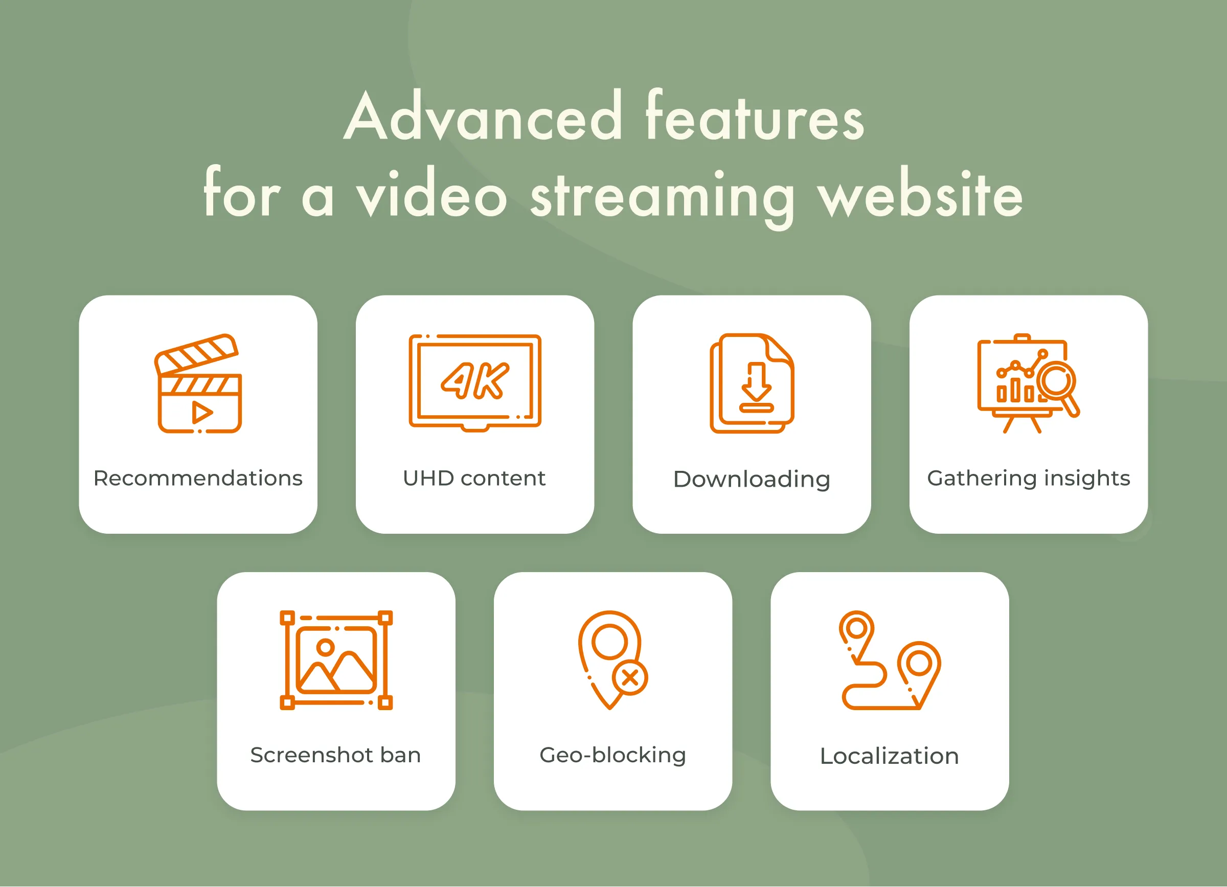 How to create a video streaming website with advanced features