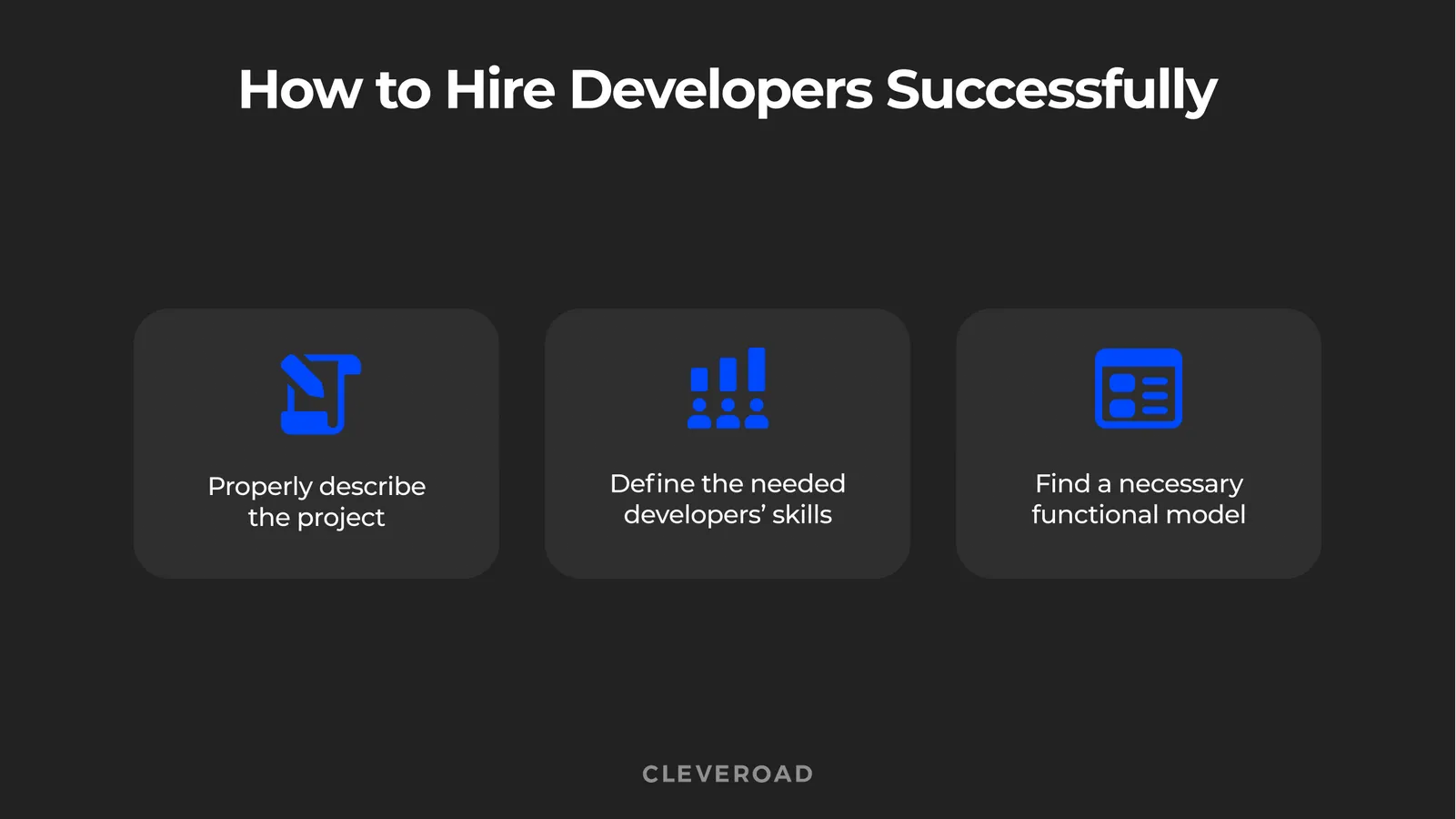 How to hire a web developer and not to fail? Steps to perform