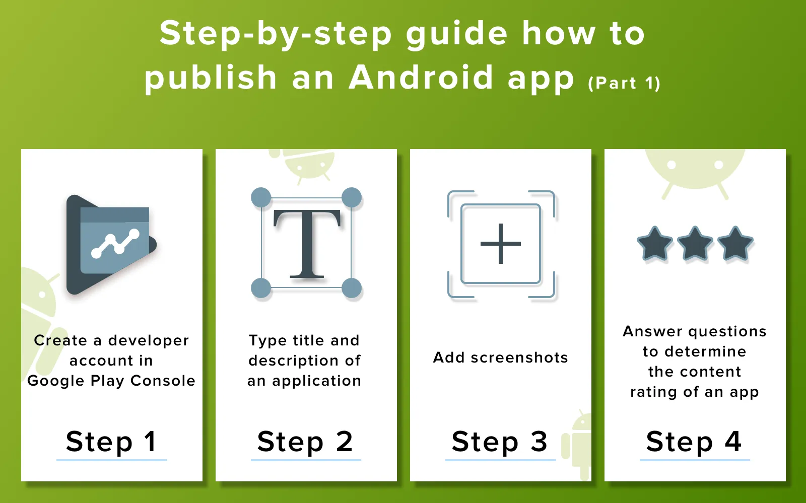 Android Apps by ONE STEP SOFTWARE on Google Play