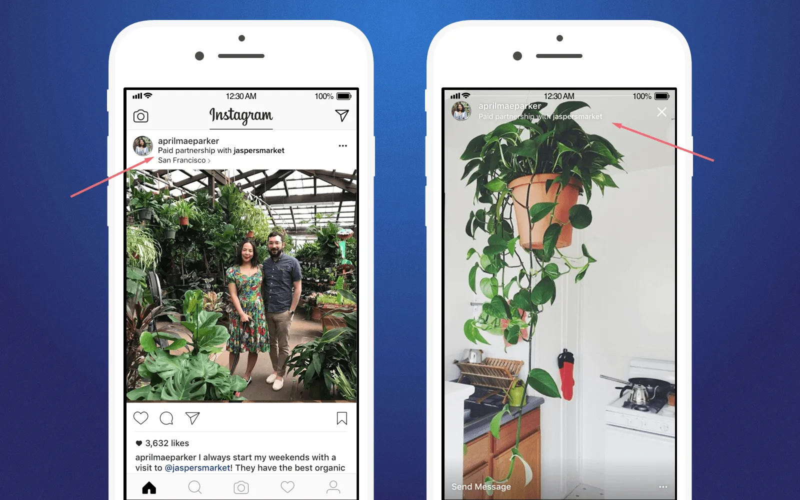 Influencer marketing trends and how Instagram indicates the sponsored posts