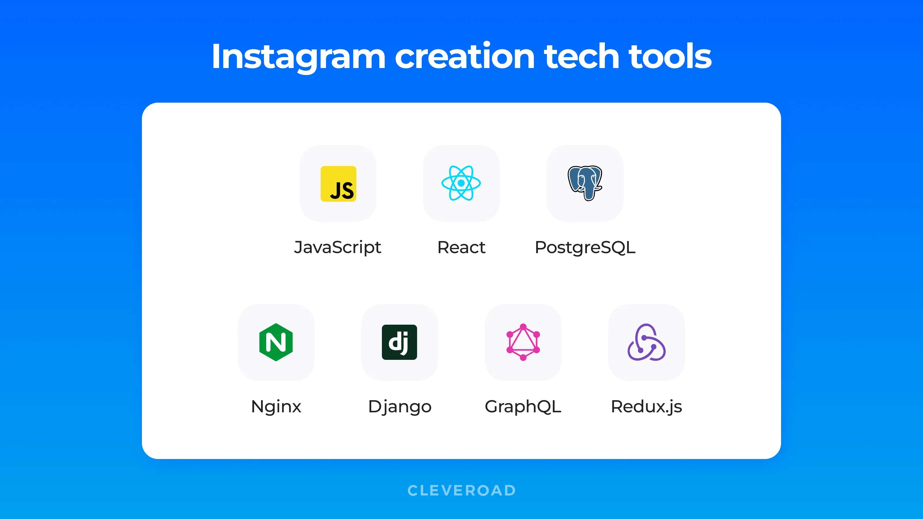 Instagram web stack