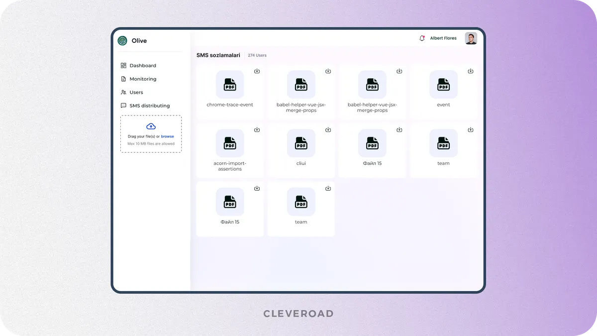 Intelligent Document Processing system by Cleveroad