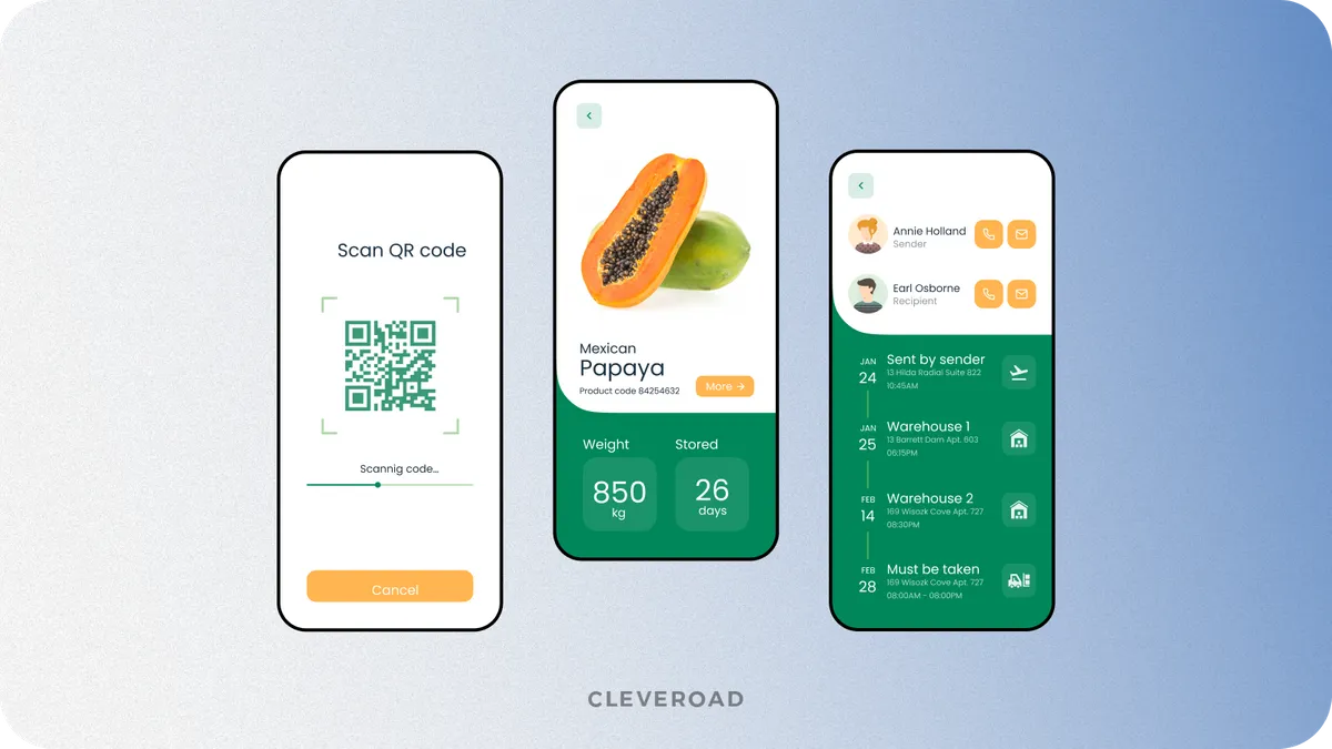 Inventory management app from Cleveroad