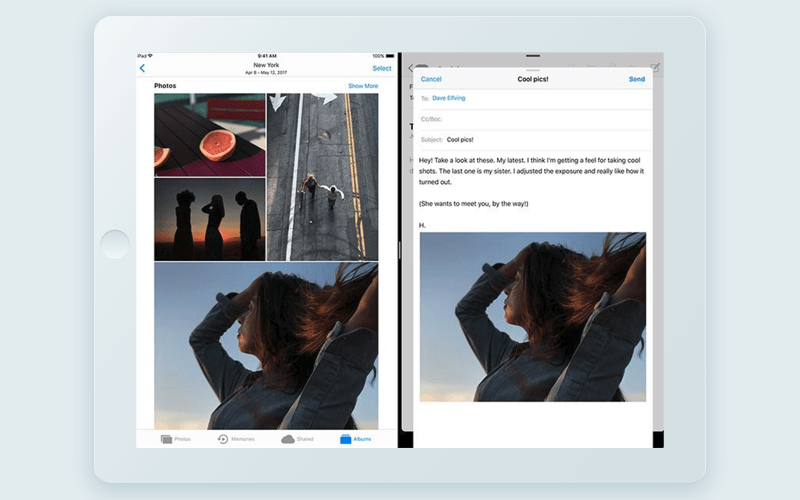 Drag and drop iOS 11