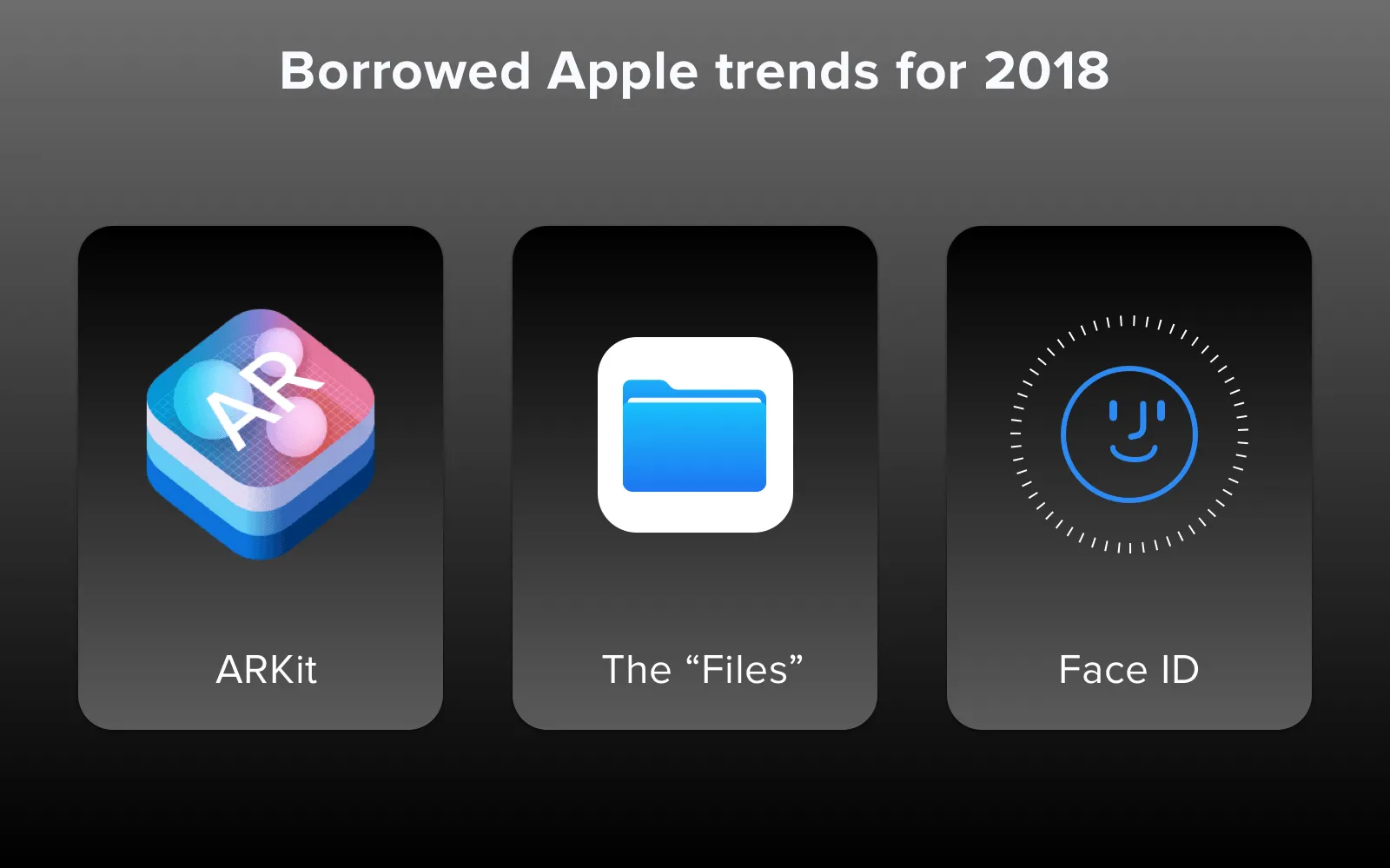 ios app design trends