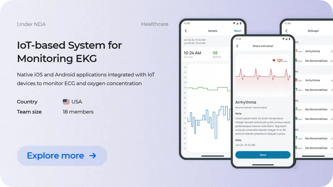 IoT-based System for Monitoring EKG and Blood Oxygen Level