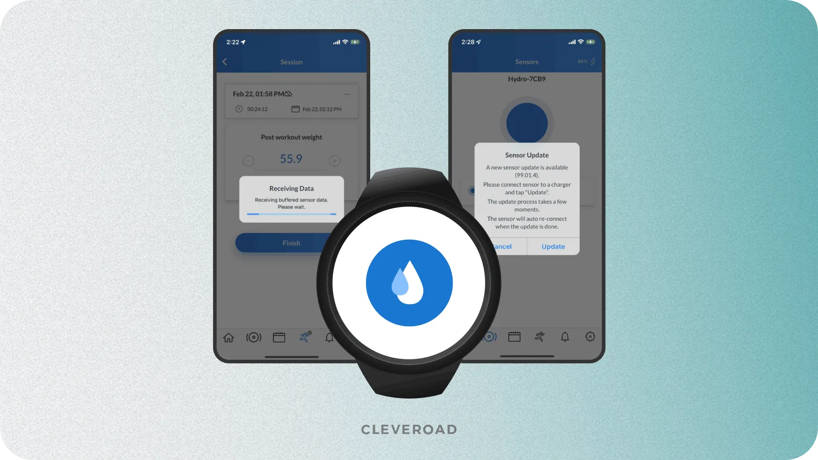 IoT-based system of human hydration monitoring