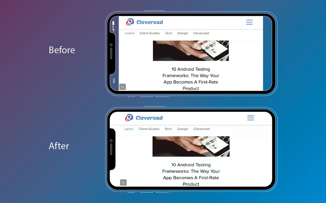 iPhone X website