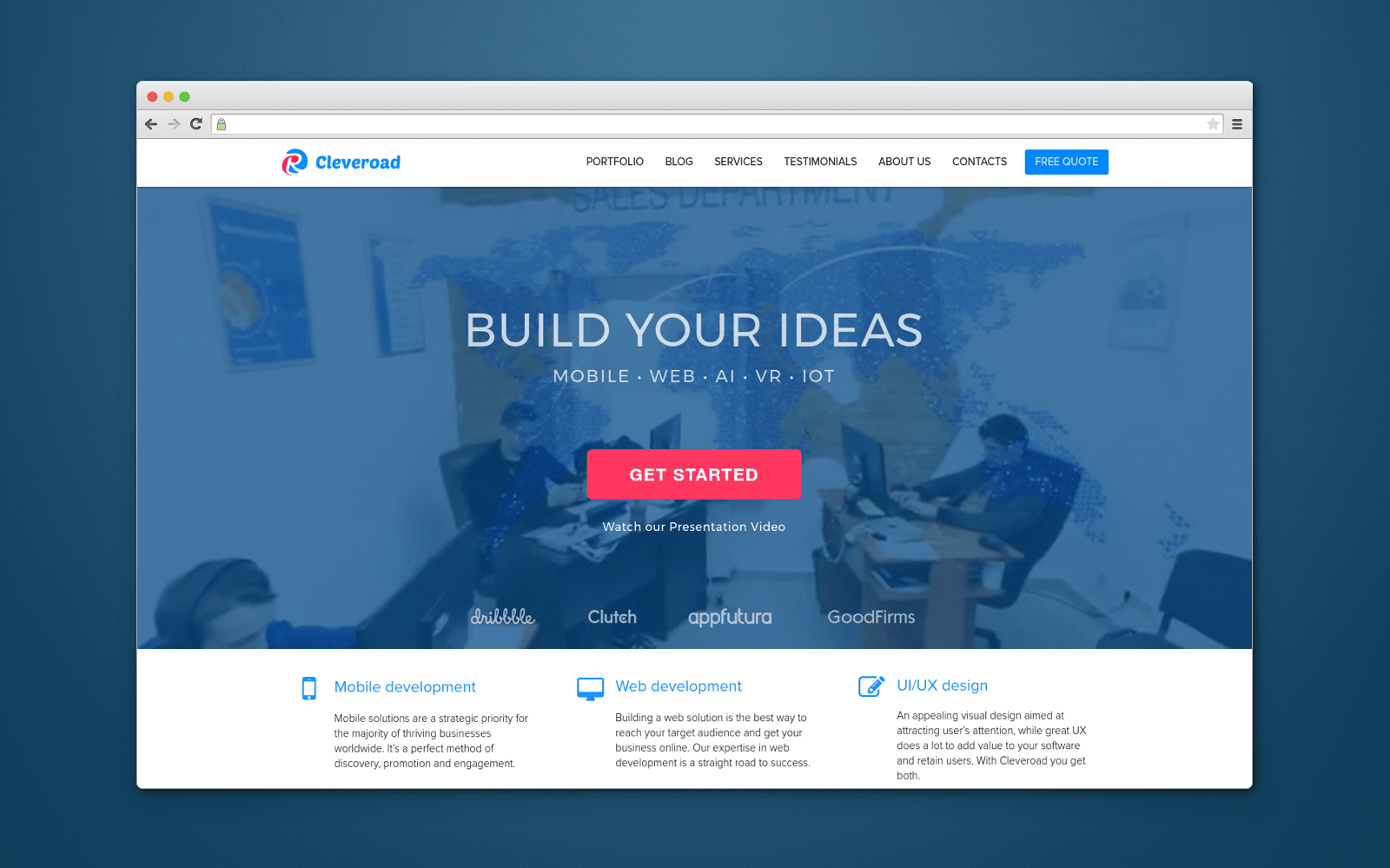 email marketing landing page