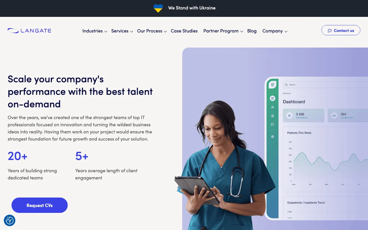 Langate EHR and EMR software development company