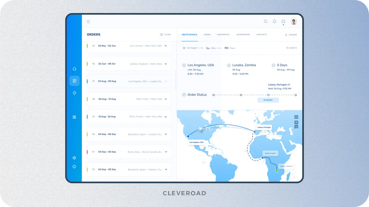 lms logistics management system