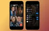 Example of group video calls on Facebook Messenger