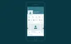 Mobile app mockup