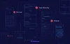 Mobile app wireframe
