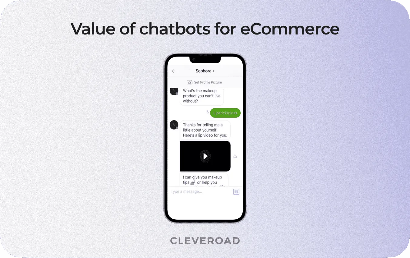 Mobile commerce trends 2021: chatbots