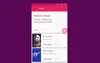Music player widget