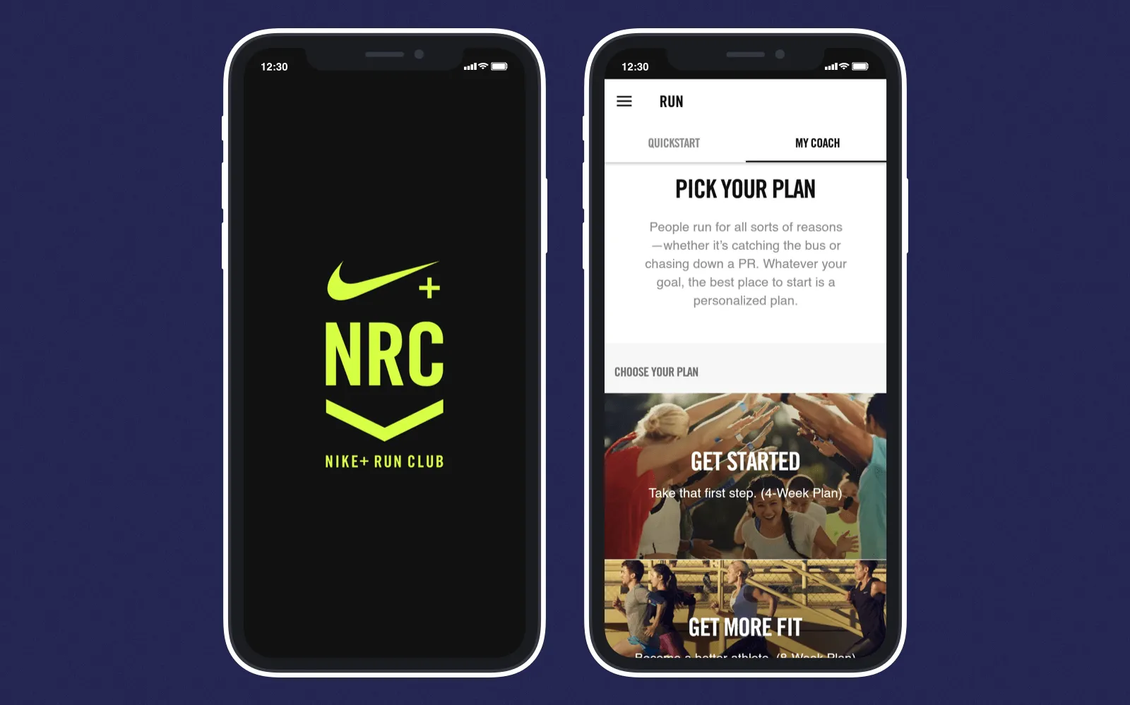 Nike Run Club is a personalized workout app