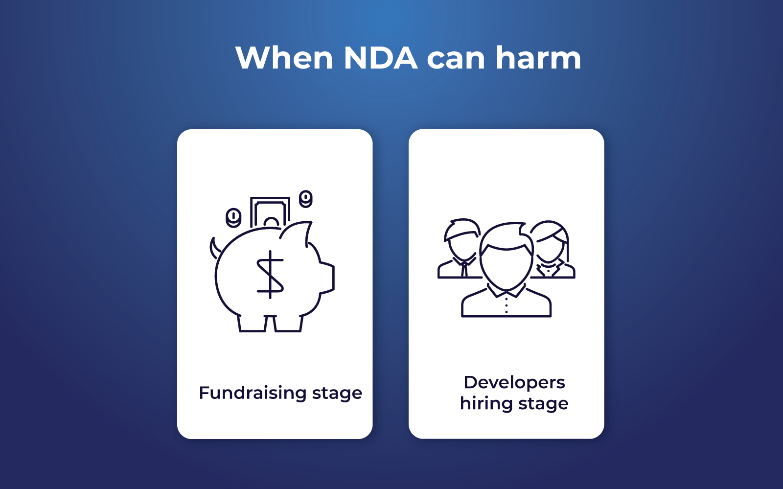 non disclosure agreement for software development - drawbacks