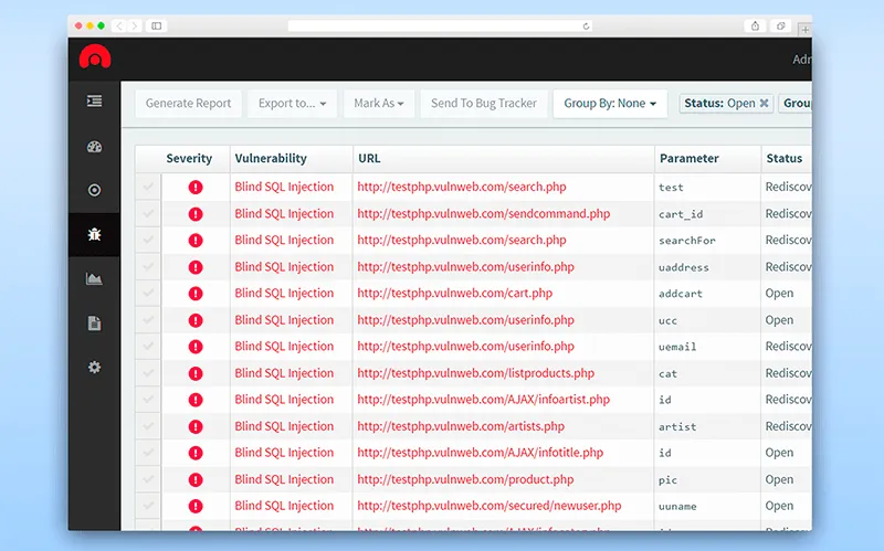 open source web security testing tools