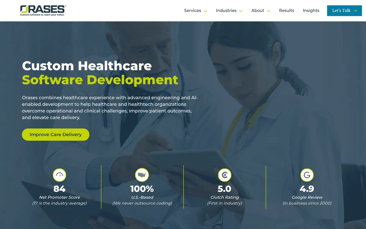Orases EHR and EMR software development company