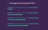 Statistics from Google on how website load speed optimization influences the bounce increases