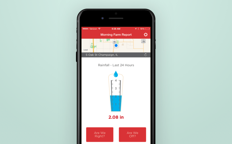 Pocket Rain Gauge