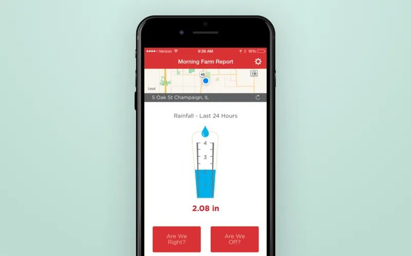 Pocket Rain Gauge