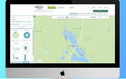 Ponds map