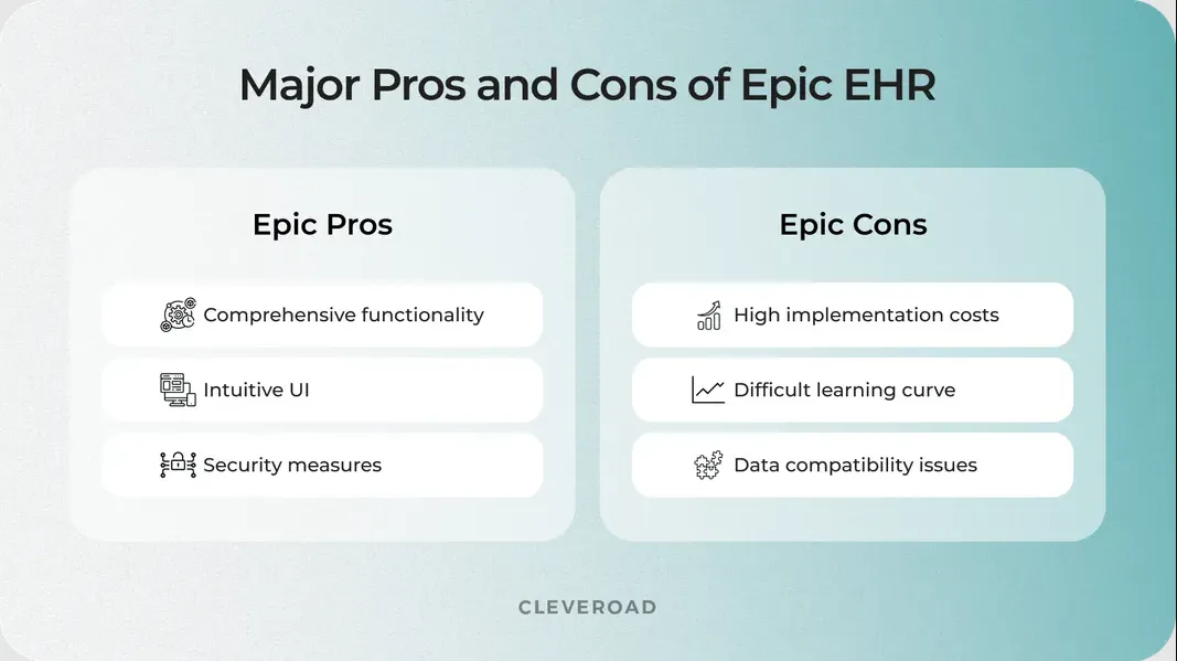Pros and Cons of Epic