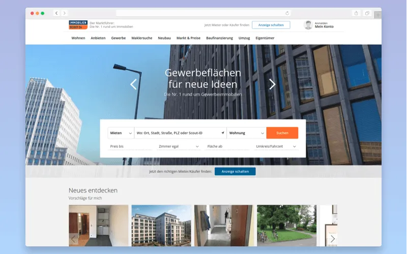 Real estate platform: Immobilien