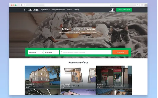Real estate platform: Otodom