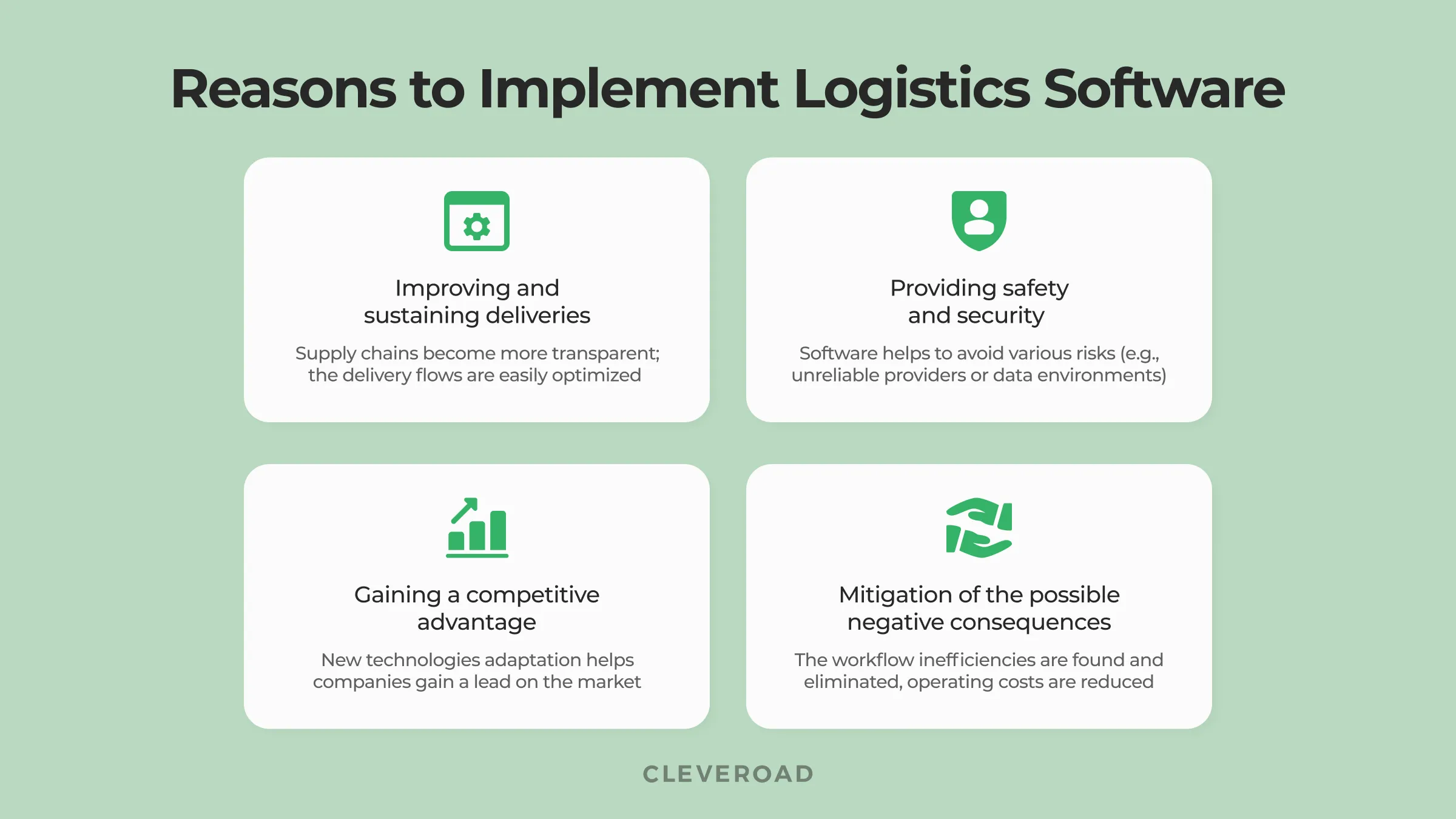 Reasons to Implement Logistics Software